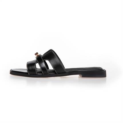 Copenhagen Shoes Women's world sandal - Black 